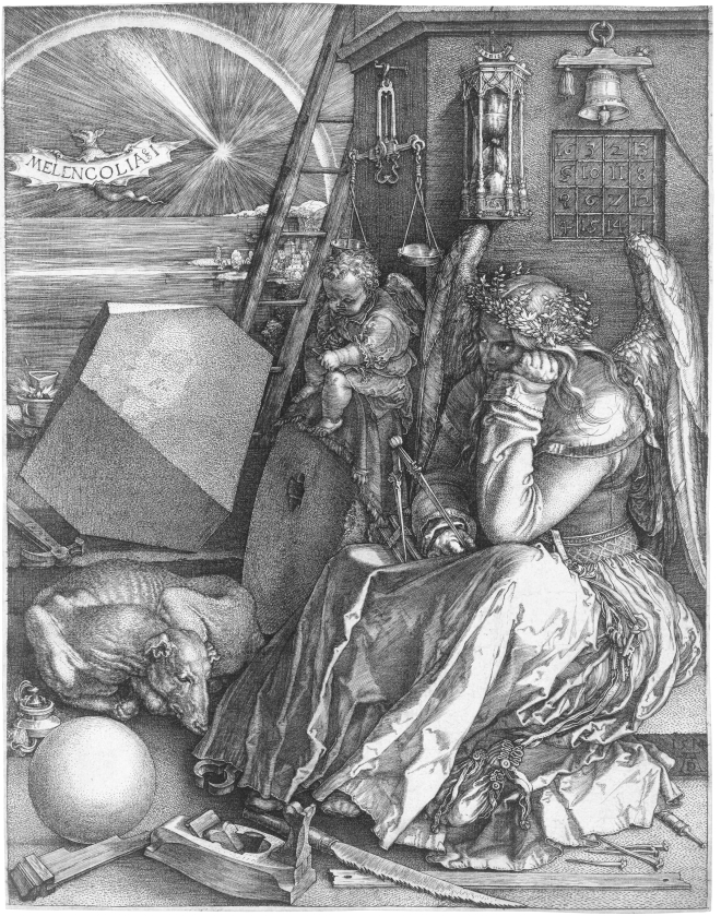 Melencolia I (B. 74; M., HOLL. 75) *engraving  *24 x 18.8 cm *1514